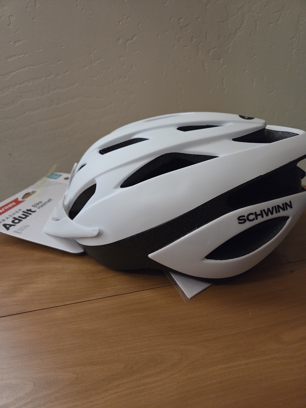 Schwinn Adult Bike Helmet - White and Black